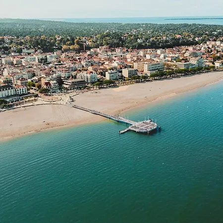 Apartment Cosy A Arcachon, A 200 M De La Et Proche Du Centre, Avec Balcon Ensoleille. - Fr-1-433-72 *