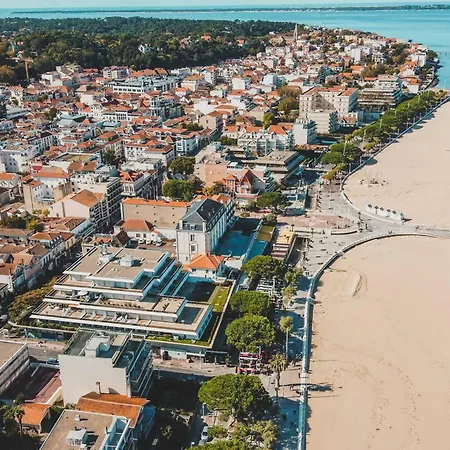Cosy A Arcachon, A 200 M De La Et Proche Du Centre, Avec Balcon Ensoleille. - Fr-1-433-72 شقة